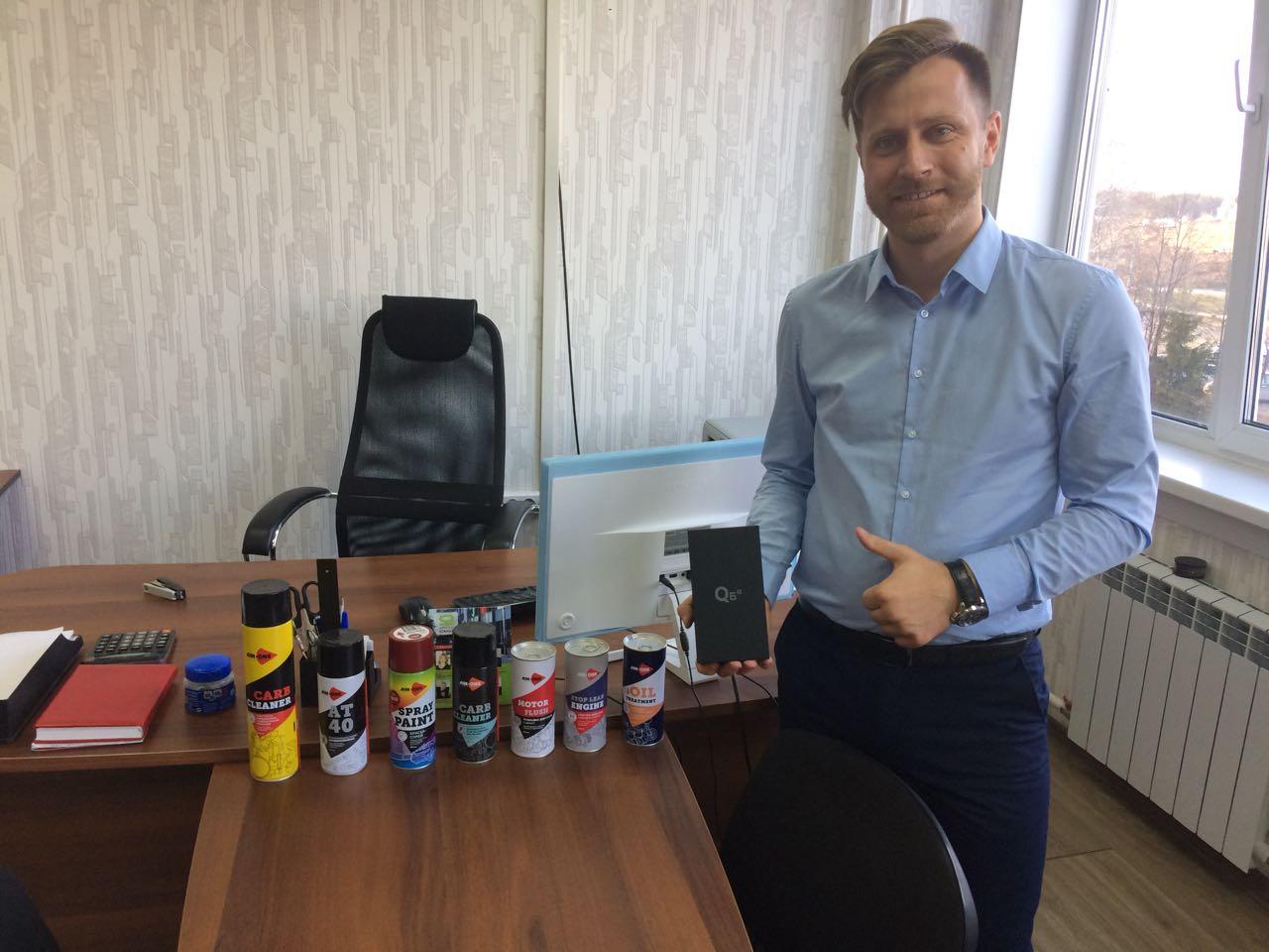 Первый победитель Сергей из Новосибирска